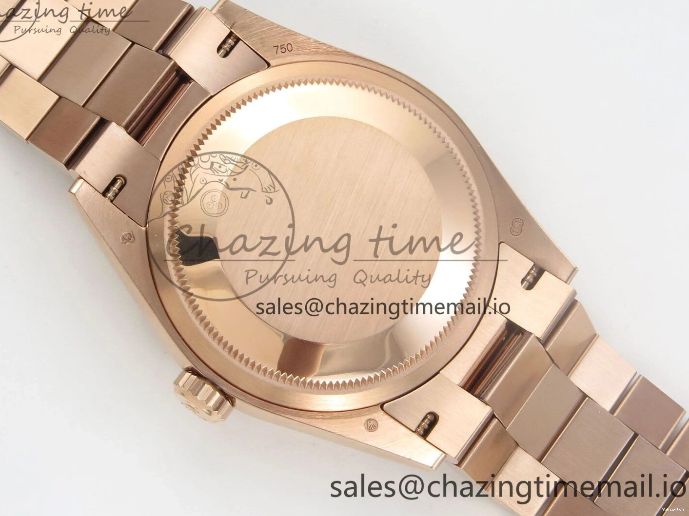 KF President 36 Weight) Day A2836 1:1 Edition Bracelet Date RG Best Crystal (Gain 128235 Dial on Silver 0125